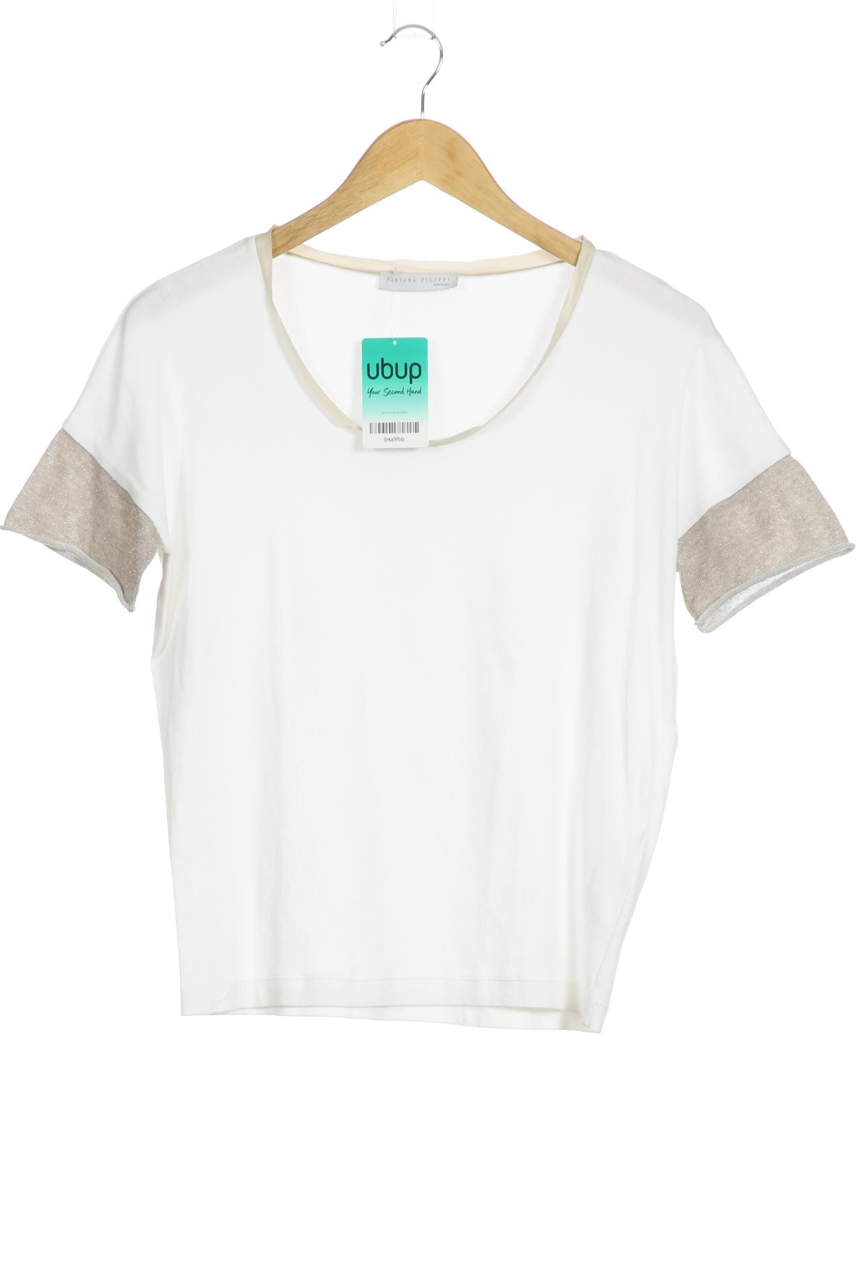 

Fabiana Filippi Damen T-Shirt, weiß, Gr.