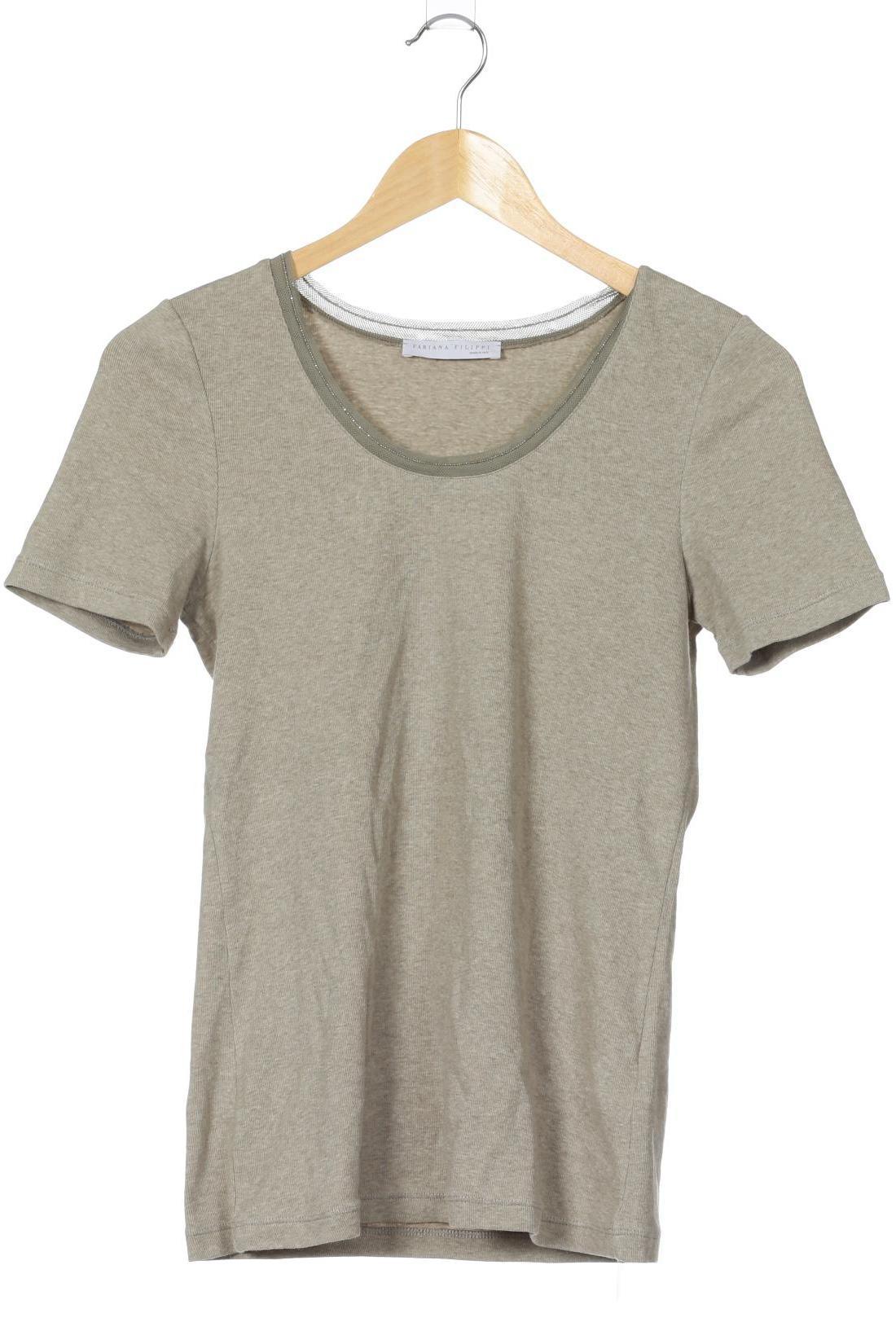 

Fabiana Filippi Damen T-Shirt, beige, Gr. 40