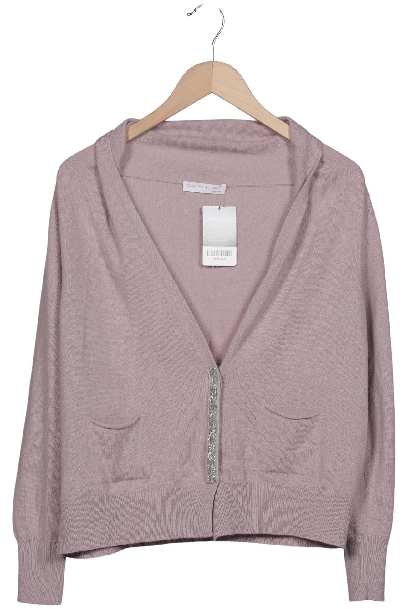 

Fabiana Filippi Damen Strickjacke, pink, Gr. 40
