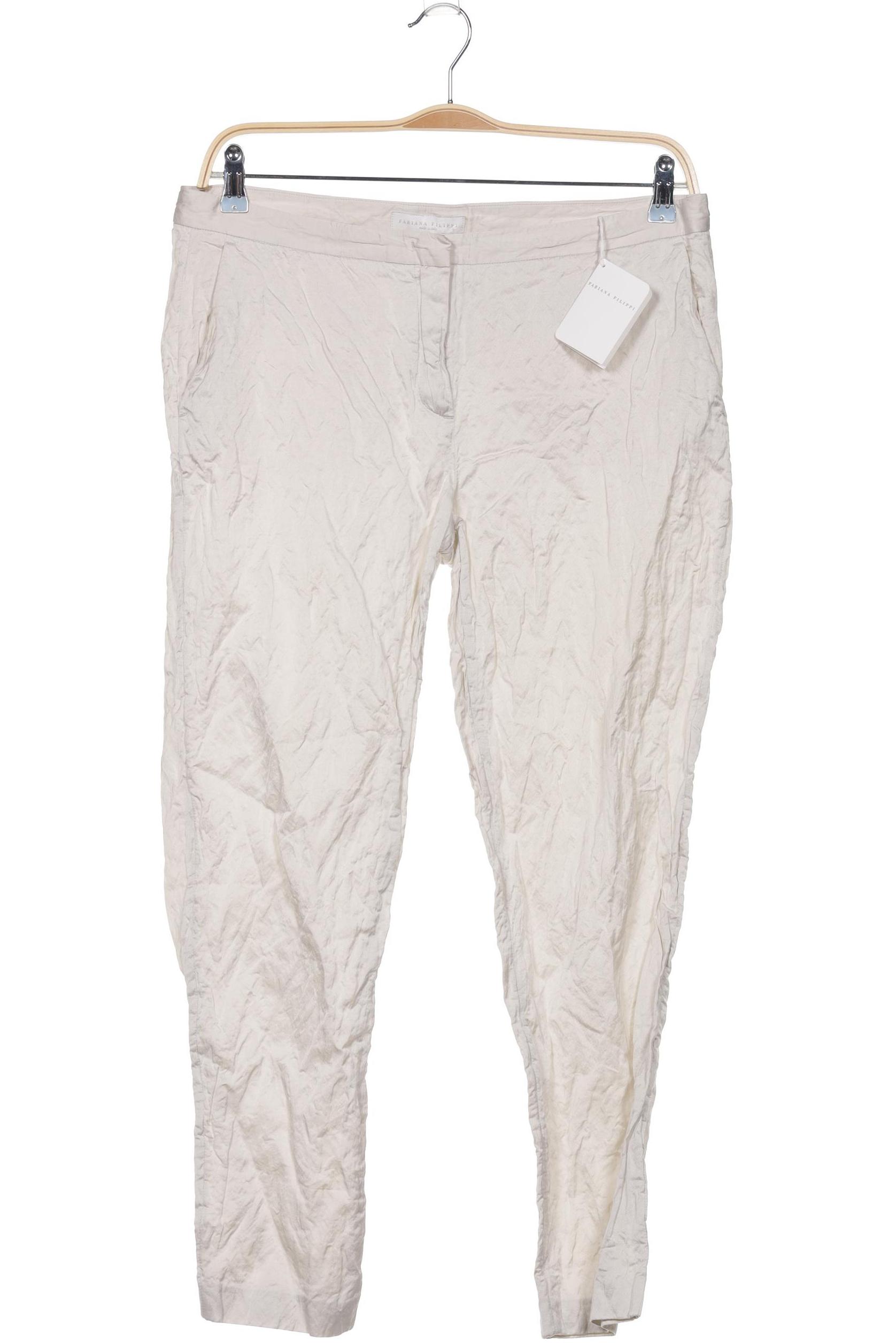 Thumbnail - Fabiana Filippi Damen Stoffhose, cremeweiß, Gr. 40