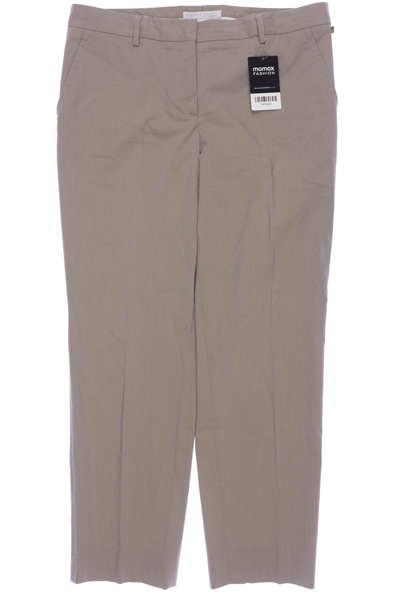 

Fabiana Filippi Damen Stoffhose, beige, Gr. 40