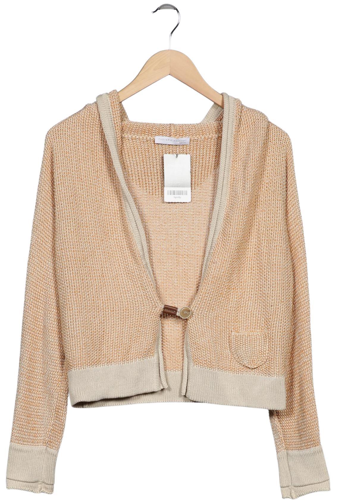 

Fabiana Filippi Damen Strickjacke, beige, Gr. 38