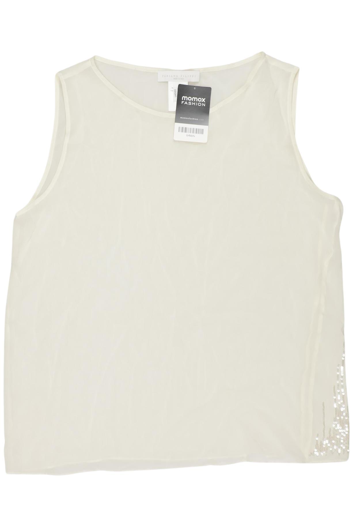 

Fabiana Filippi Damen Top, cremeweiß, Gr. 38