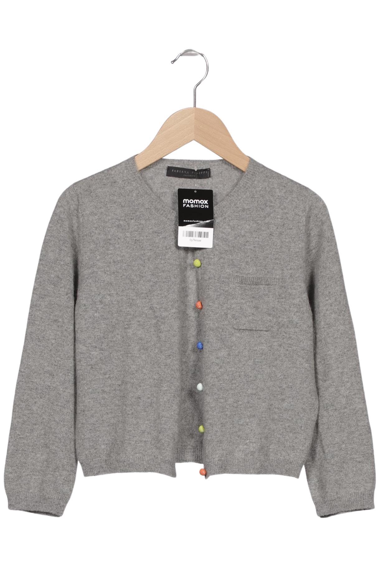 

Fabiana Filippi Damen Strickjacke, grau, Gr. 36