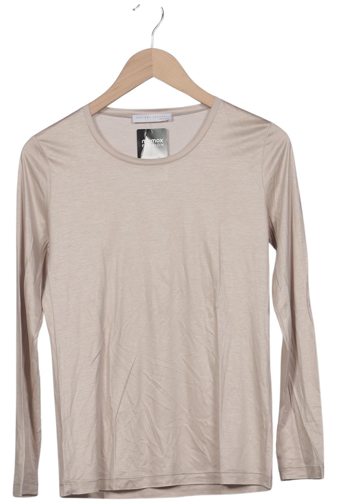

Fabiana Filippi Damen Langarmshirt, beige, Gr. 36