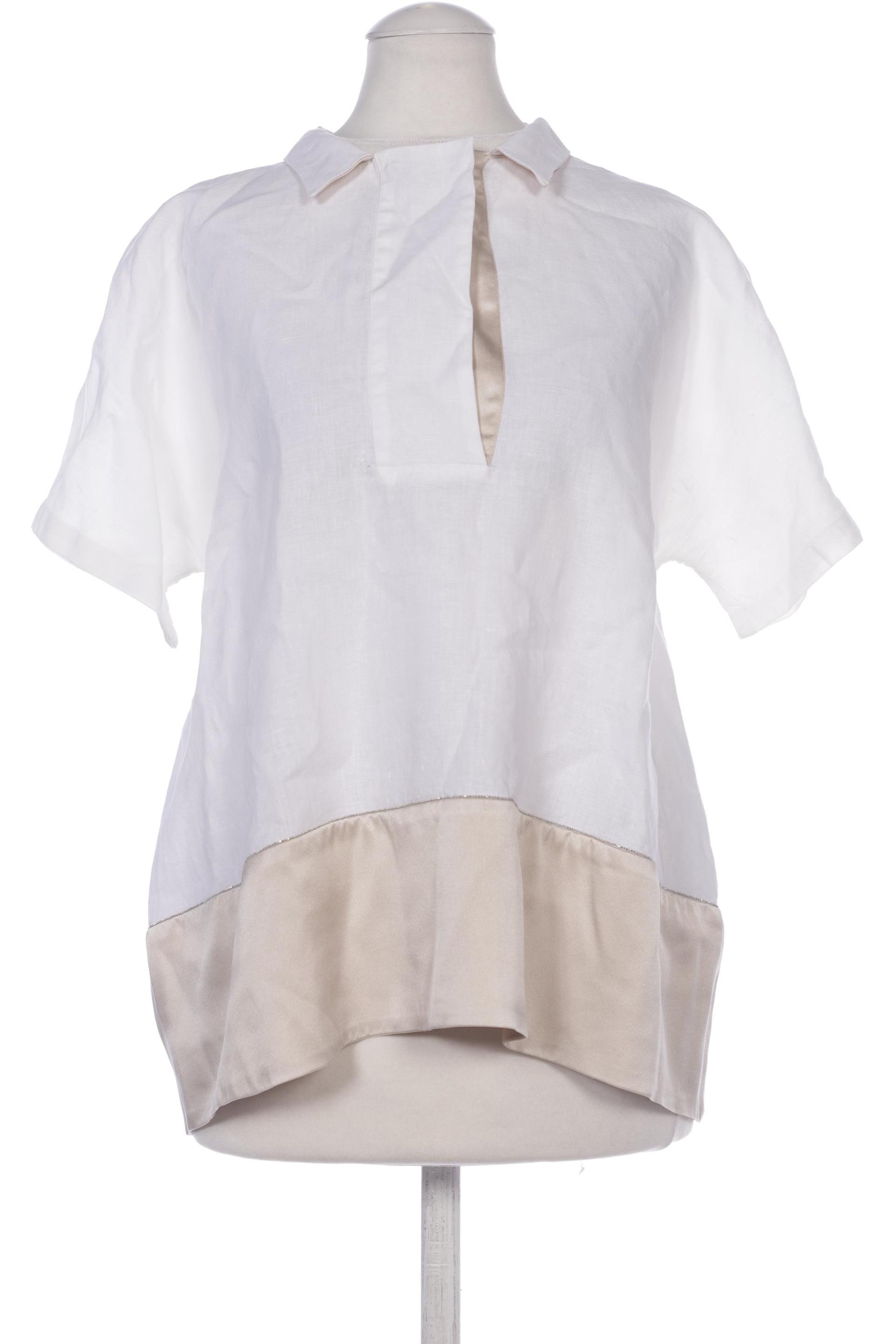 

Fabiana Filippi Damen Bluse, weiß, Gr. 34