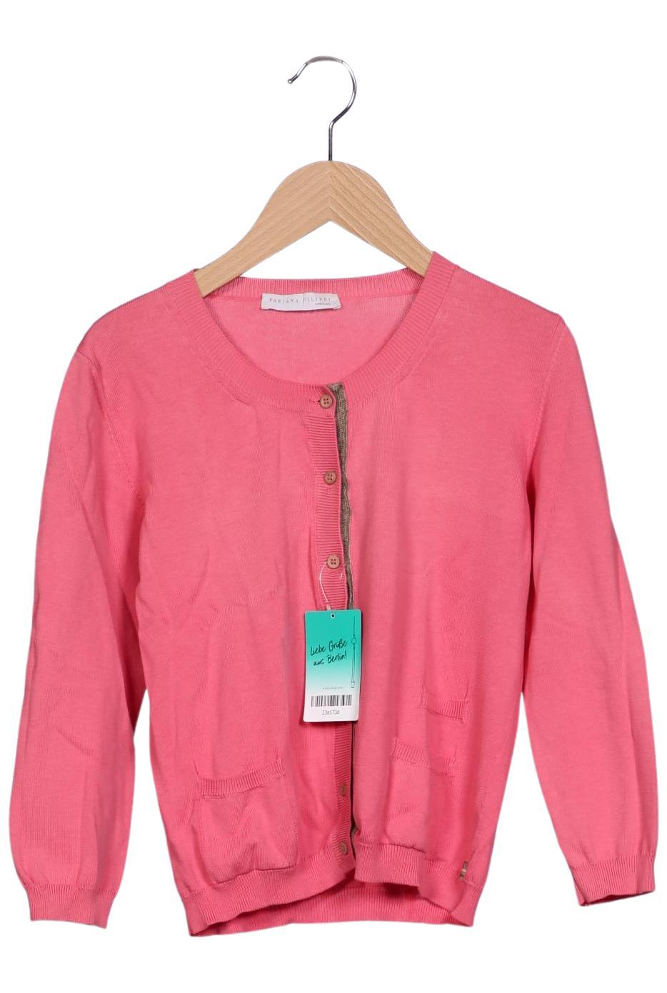 

Fabiana Filippi Damen Strickjacke, pink, Gr. 34