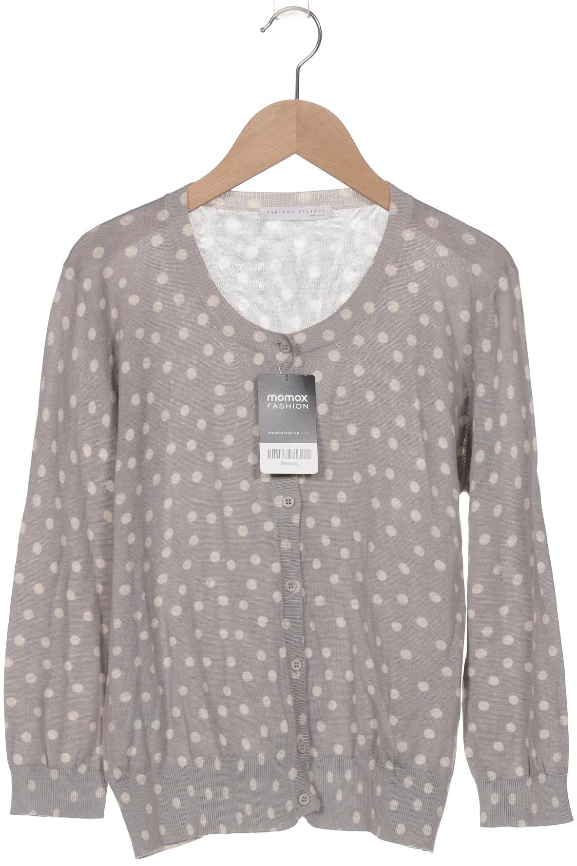 

Fabiana Filippi Damen Strickjacke, grau, Gr. 40