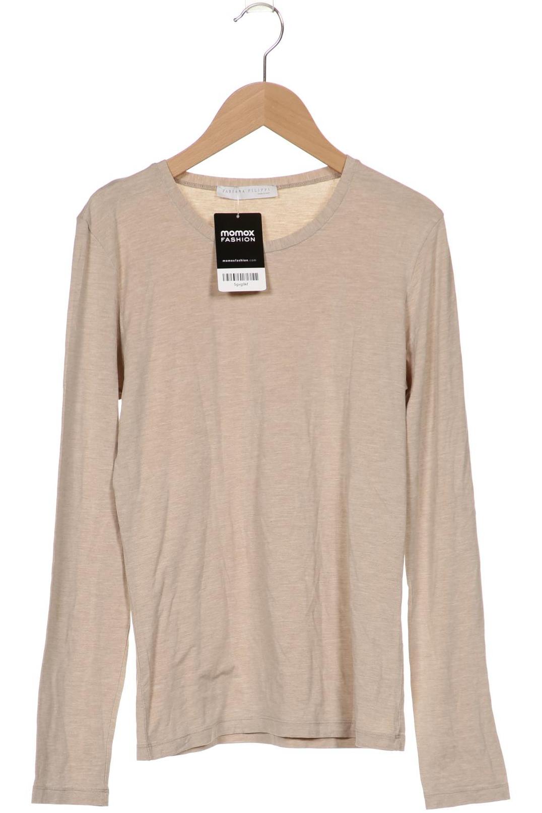 

Fabiana Filippi Damen Langarmshirt, beige, Gr. 38