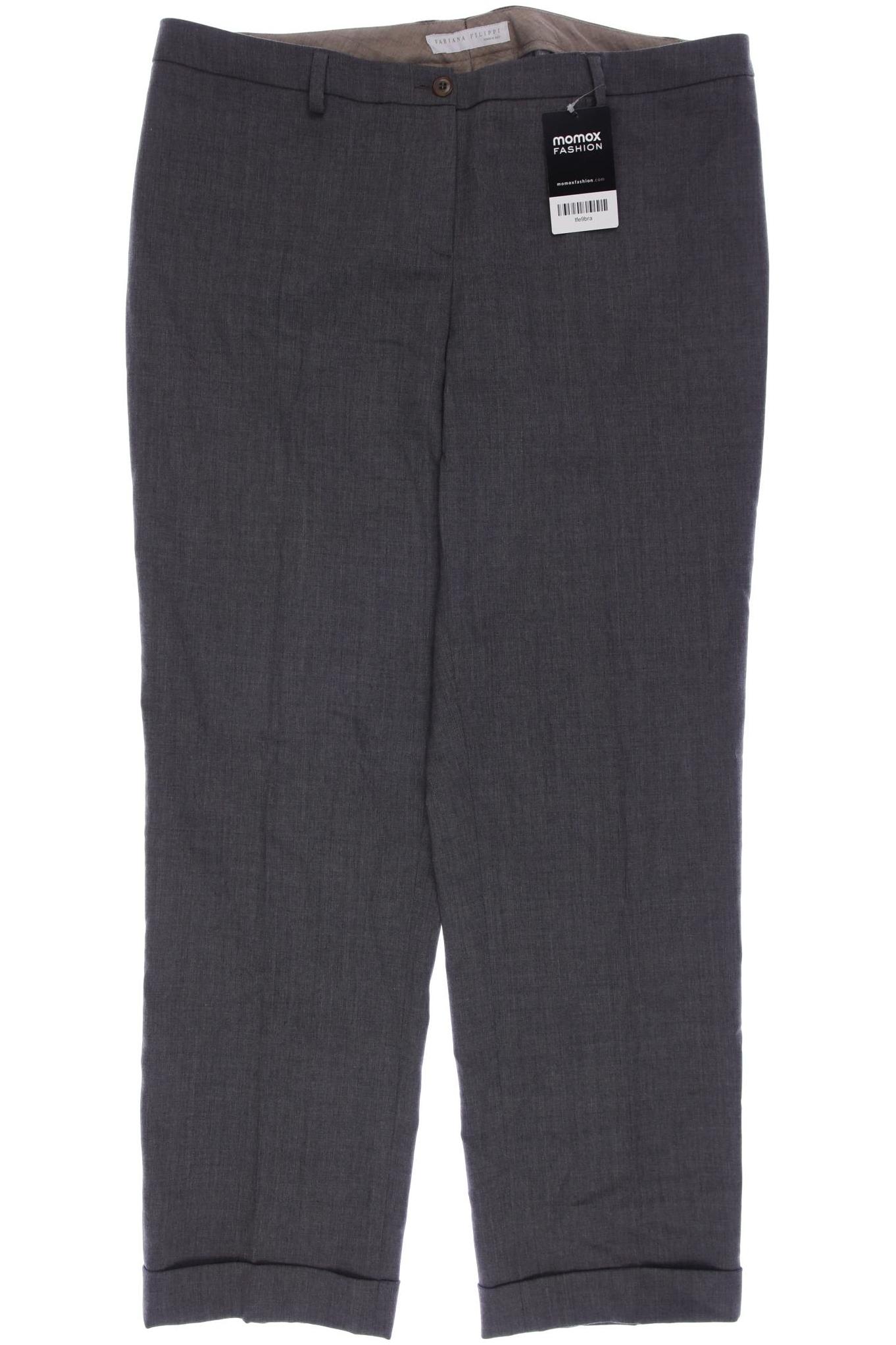 

Fabiana Filippi Damen Stoffhose, grau, Gr. 42