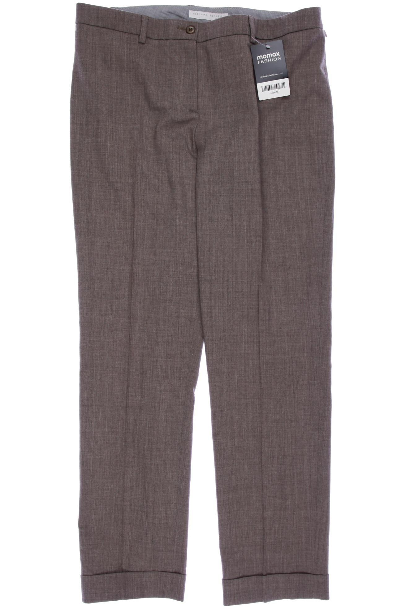 

Fabiana Filippi Damen Stoffhose, braun, Gr. 38