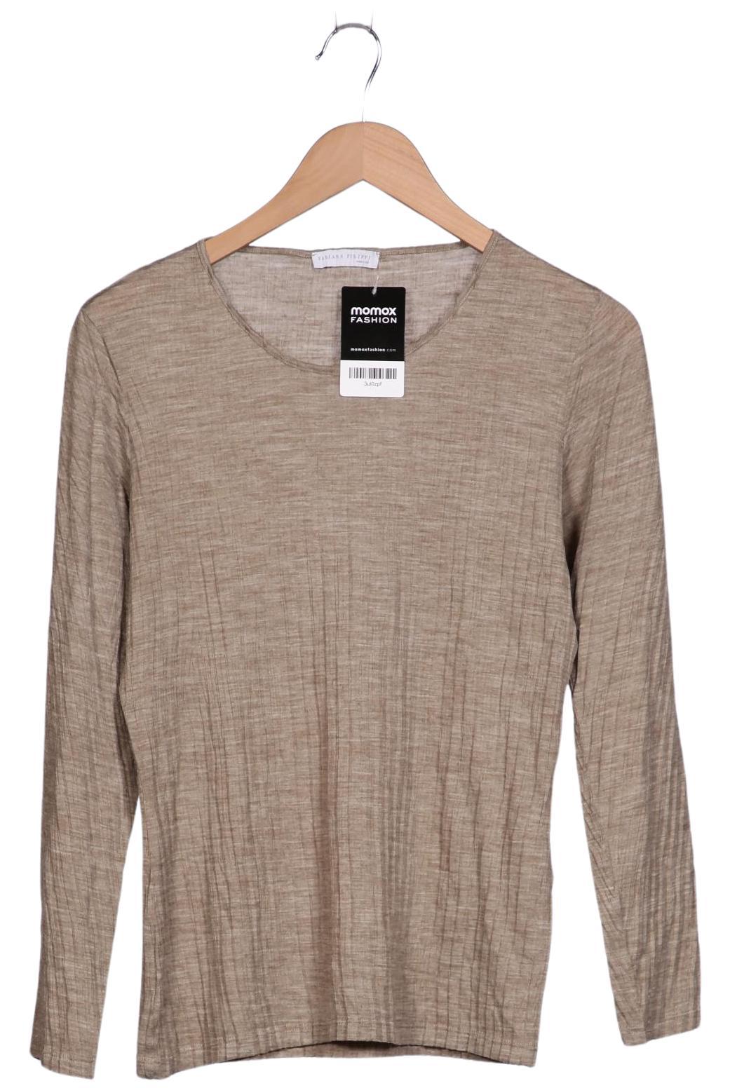 

Fabiana Filippi Damen Langarmshirt, beige, Gr. 40