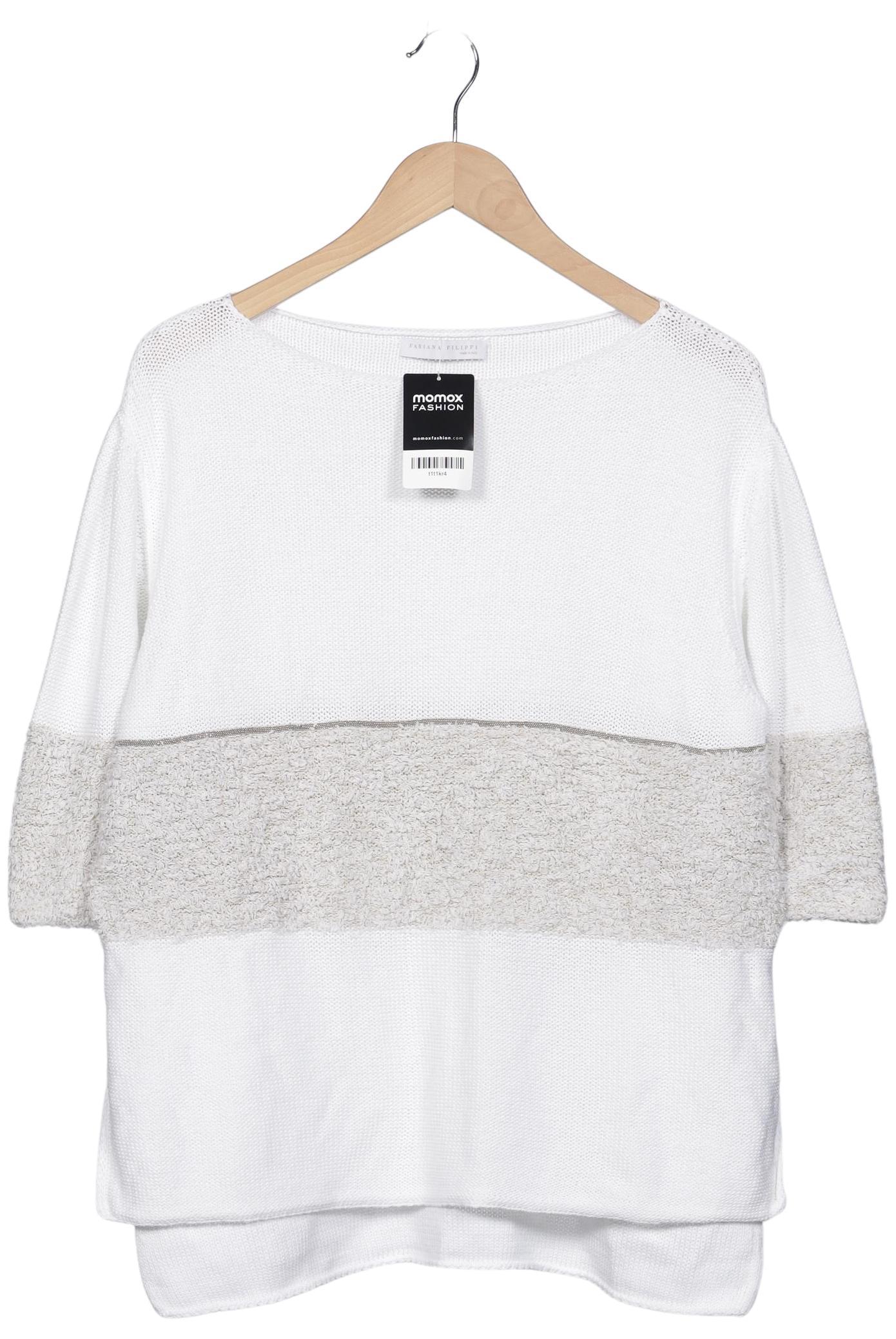 

Fabiana Filippi Damen Pullover, weiß, Gr. 44