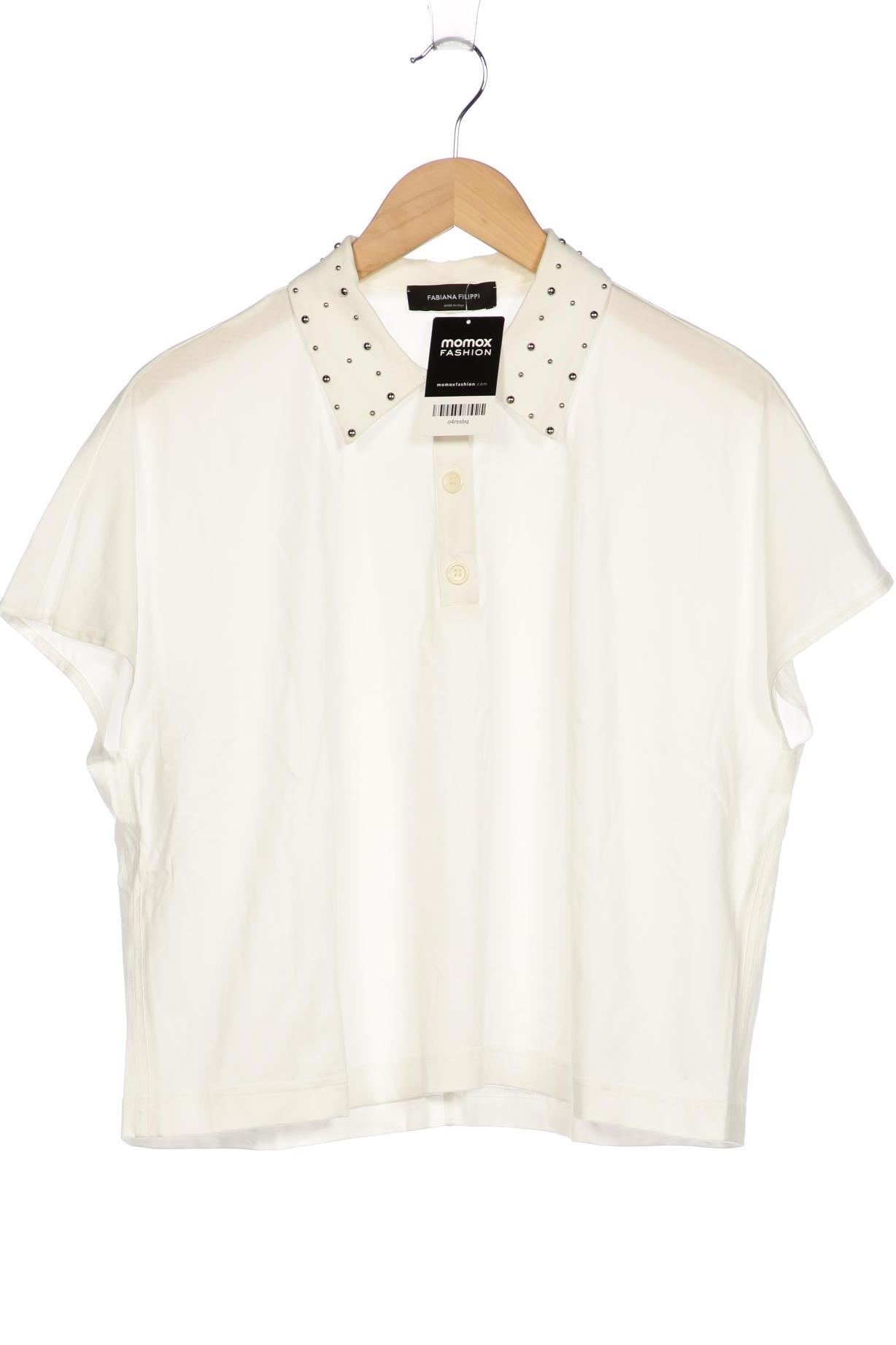 

Fabiana Filippi Damen Poloshirt, weiß, Gr. 44