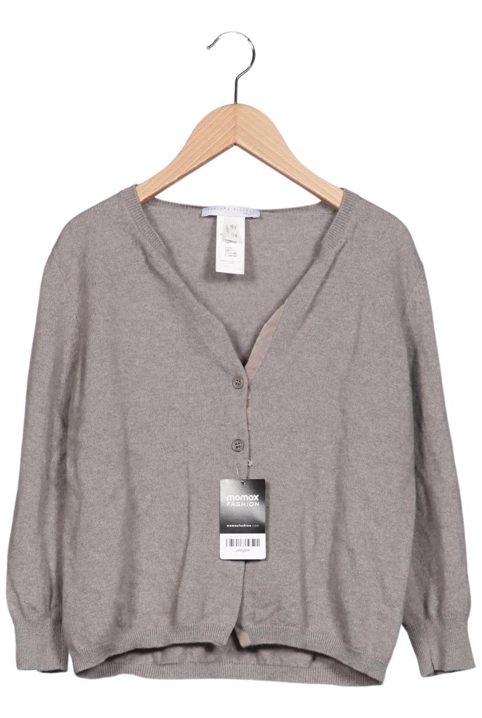 

Fabiana Filippi Damen Strickjacke, grau, Gr. 40