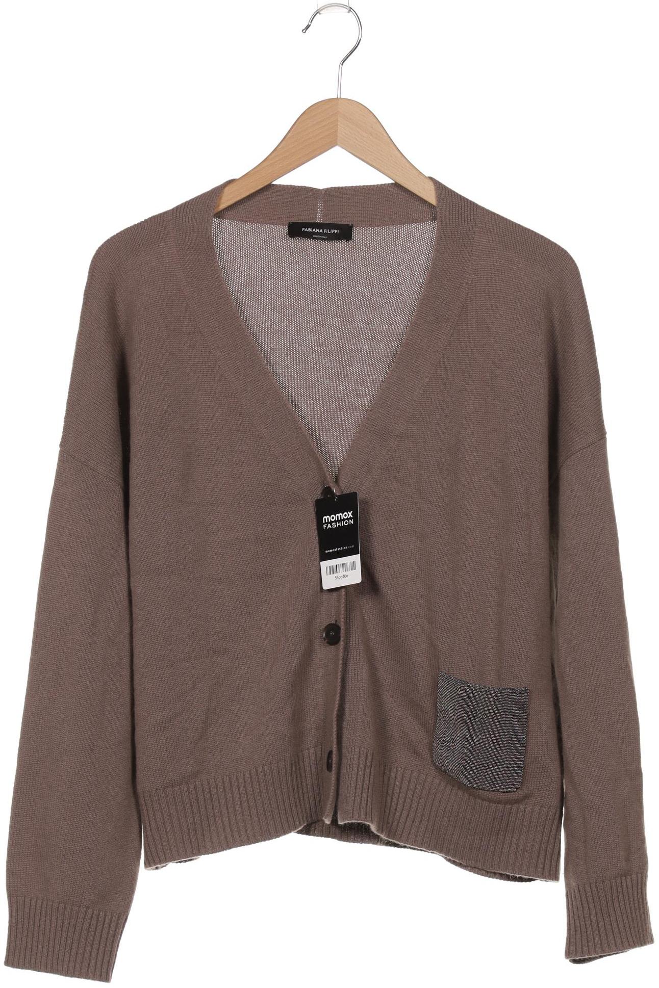 

Fabiana Filippi Damen Strickjacke, braun, Gr. 42