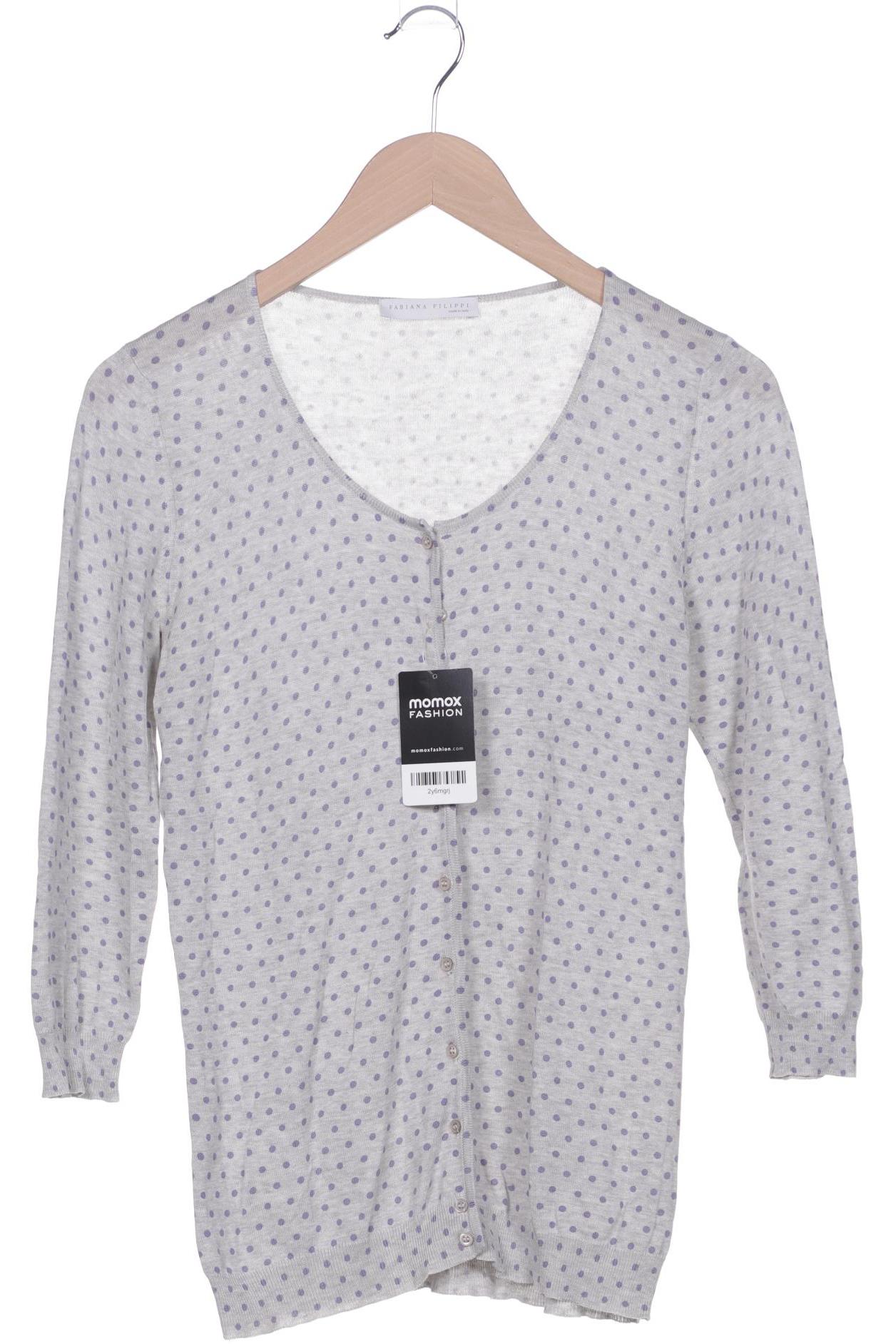 

Fabiana Filippi Damen Strickjacke, grau, Gr. 40