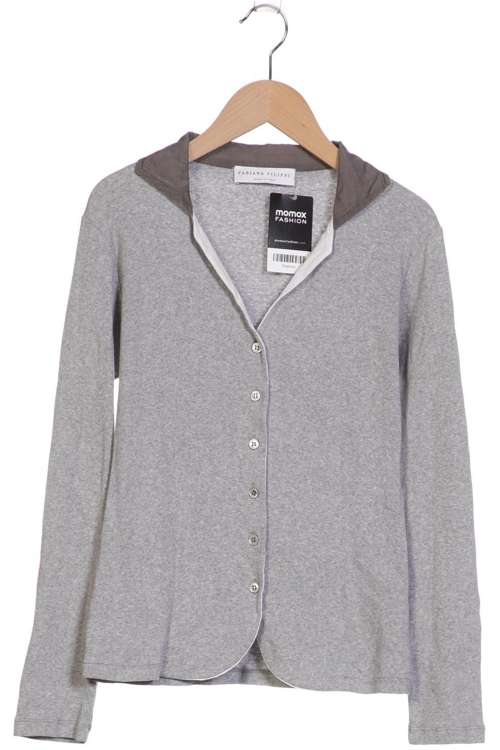 

Fabiana Filippi Damen Strickjacke, grau, Gr. 38