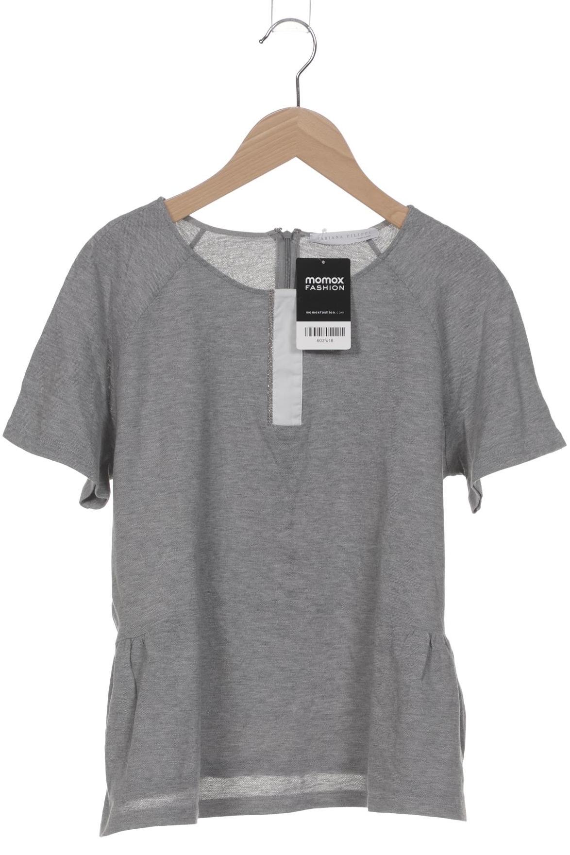 

Fabiana Filippi Damen T-Shirt, grau, Gr. 40