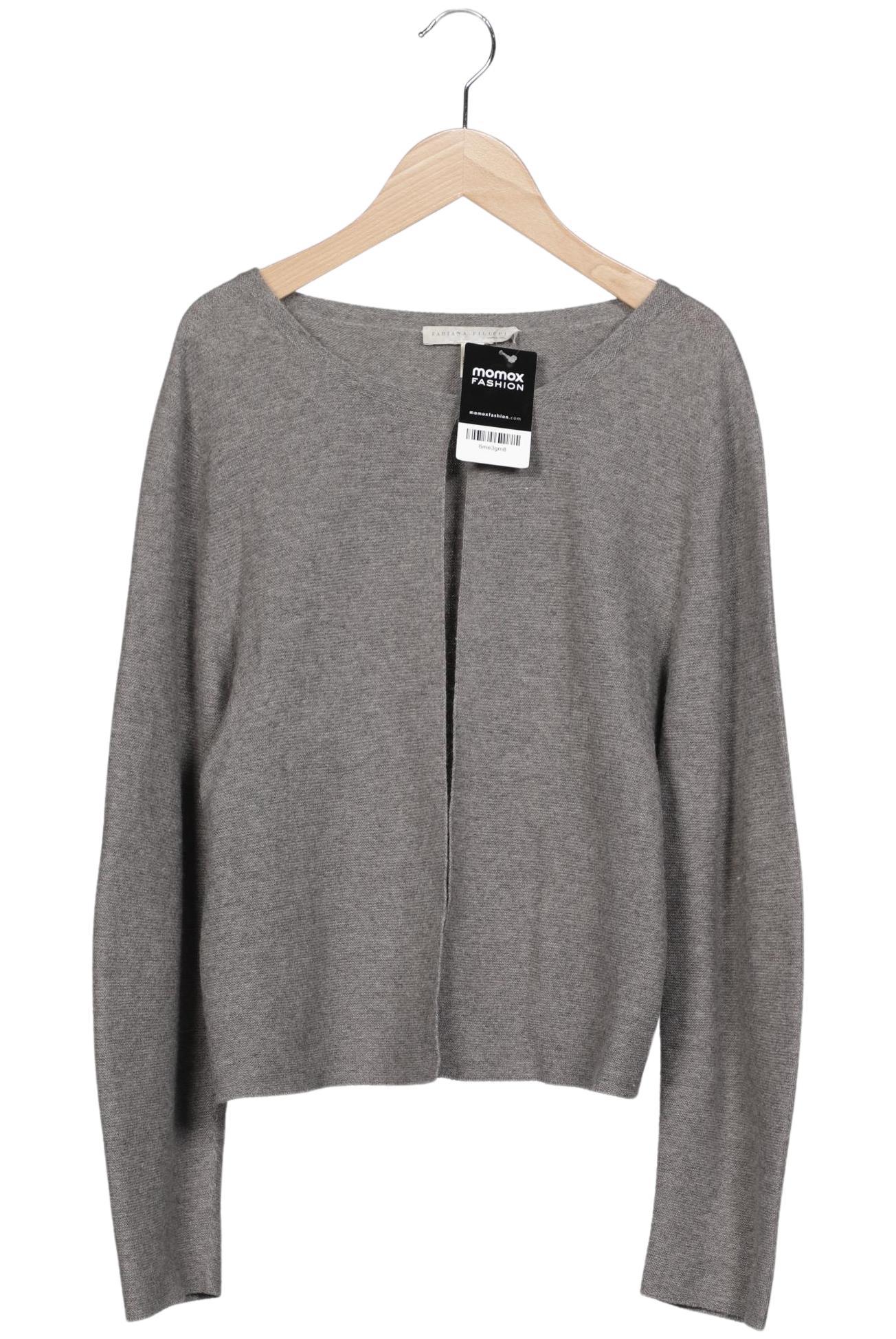 

Fabiana Filippi Damen Strickjacke, grau, Gr. 40