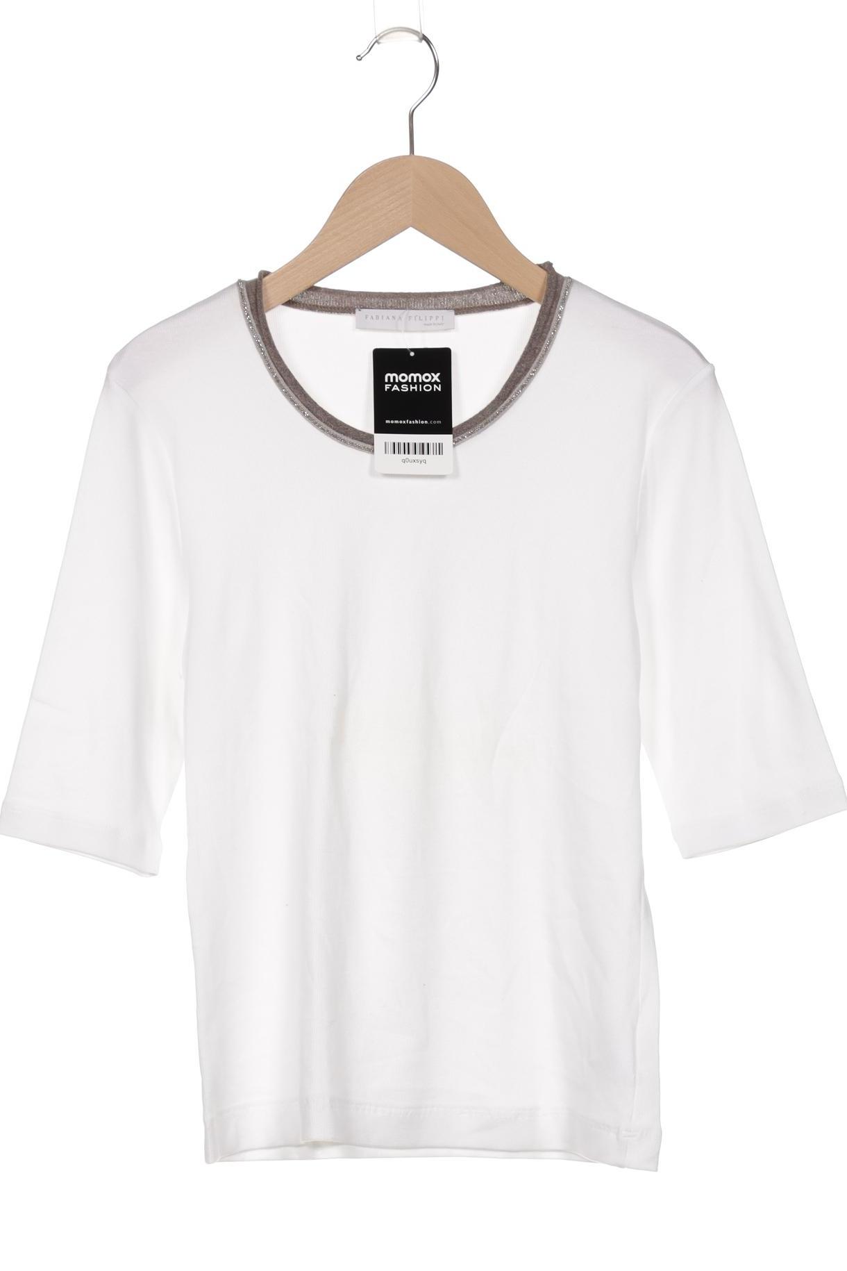 

Fabiana Filippi Damen T-Shirt, weiß, Gr. 38