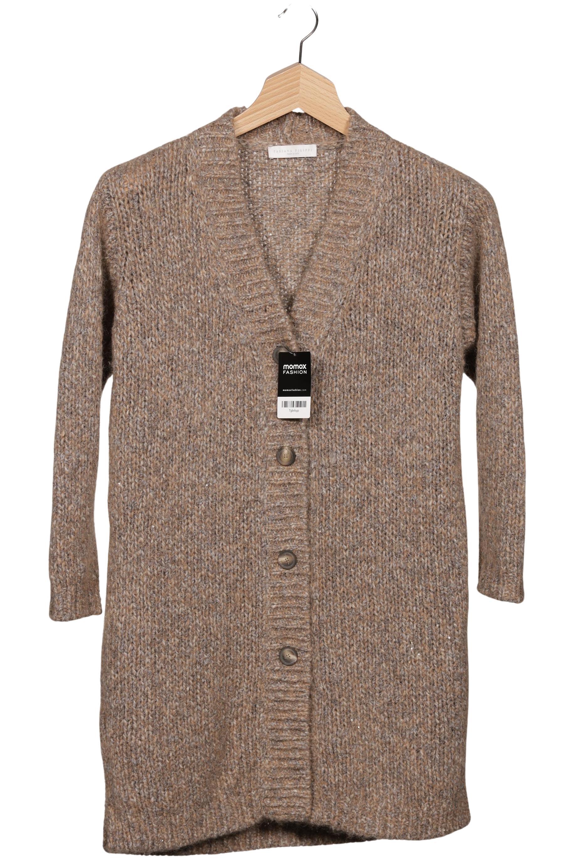 

Fabiana Filippi Damen Strickjacke, beige, Gr. 38