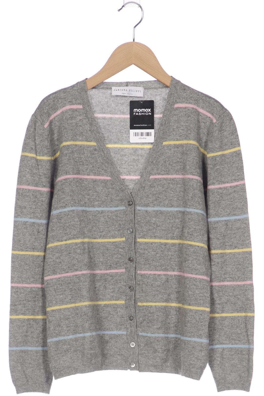 

Fabiana Filippi Damen Strickjacke, grau, Gr. 40