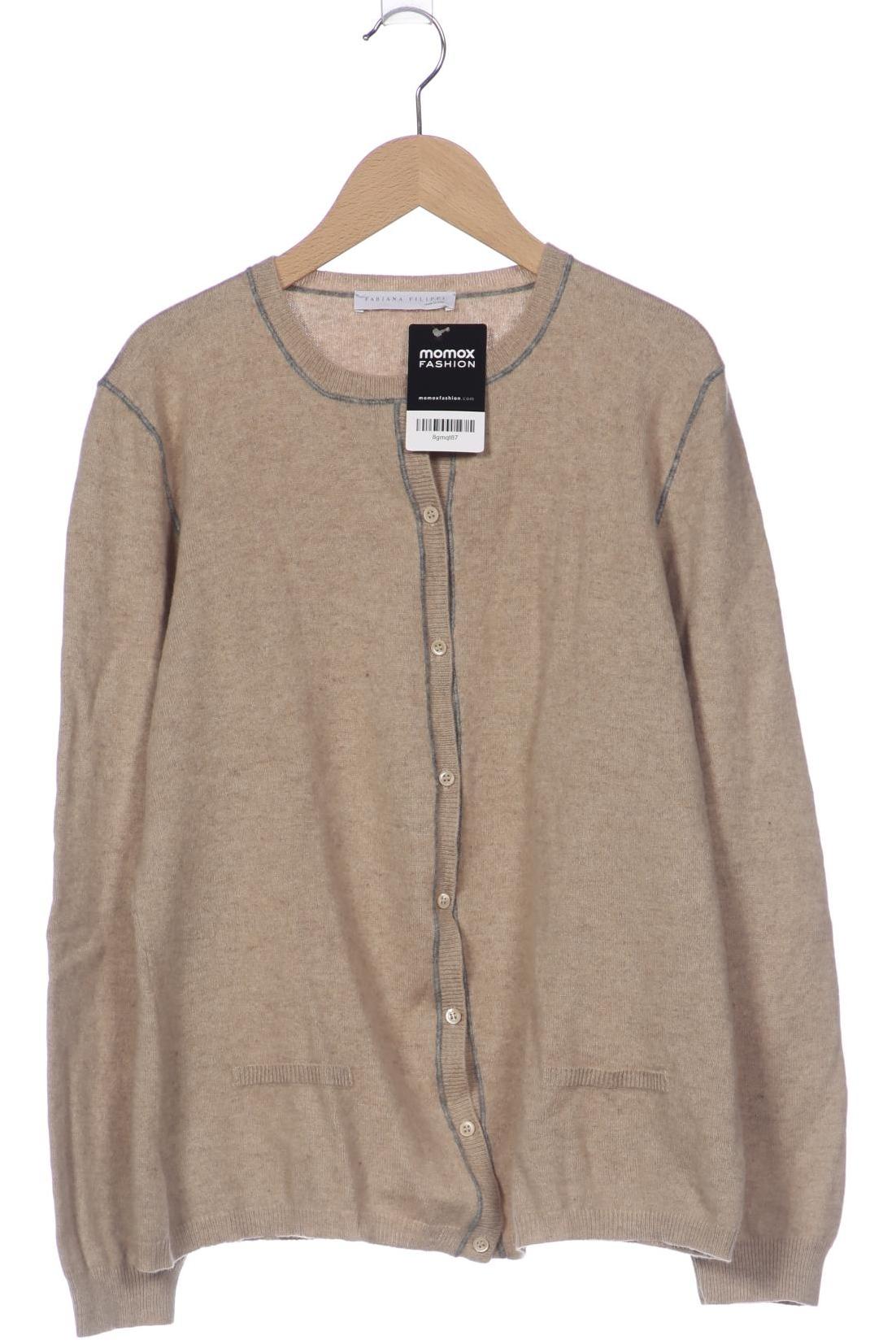 

Fabiana Filippi Damen Strickjacke, beige, Gr. 50