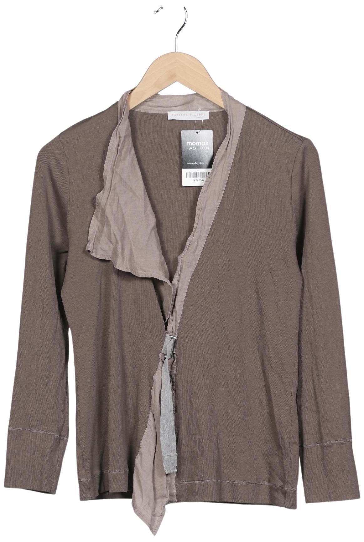 

Fabiana Filippi Damen Strickjacke, braun, Gr. 42