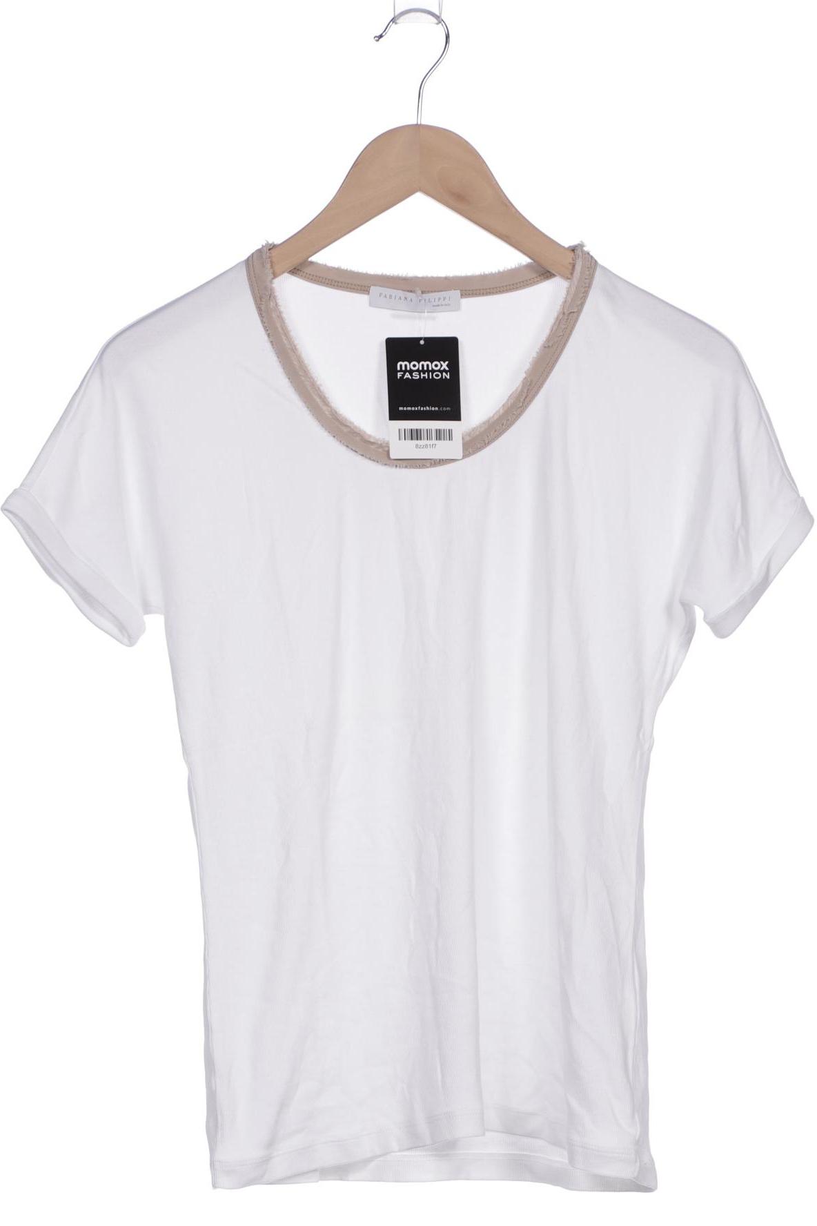 

Fabiana Filippi Damen T-Shirt, weiß, Gr. 42