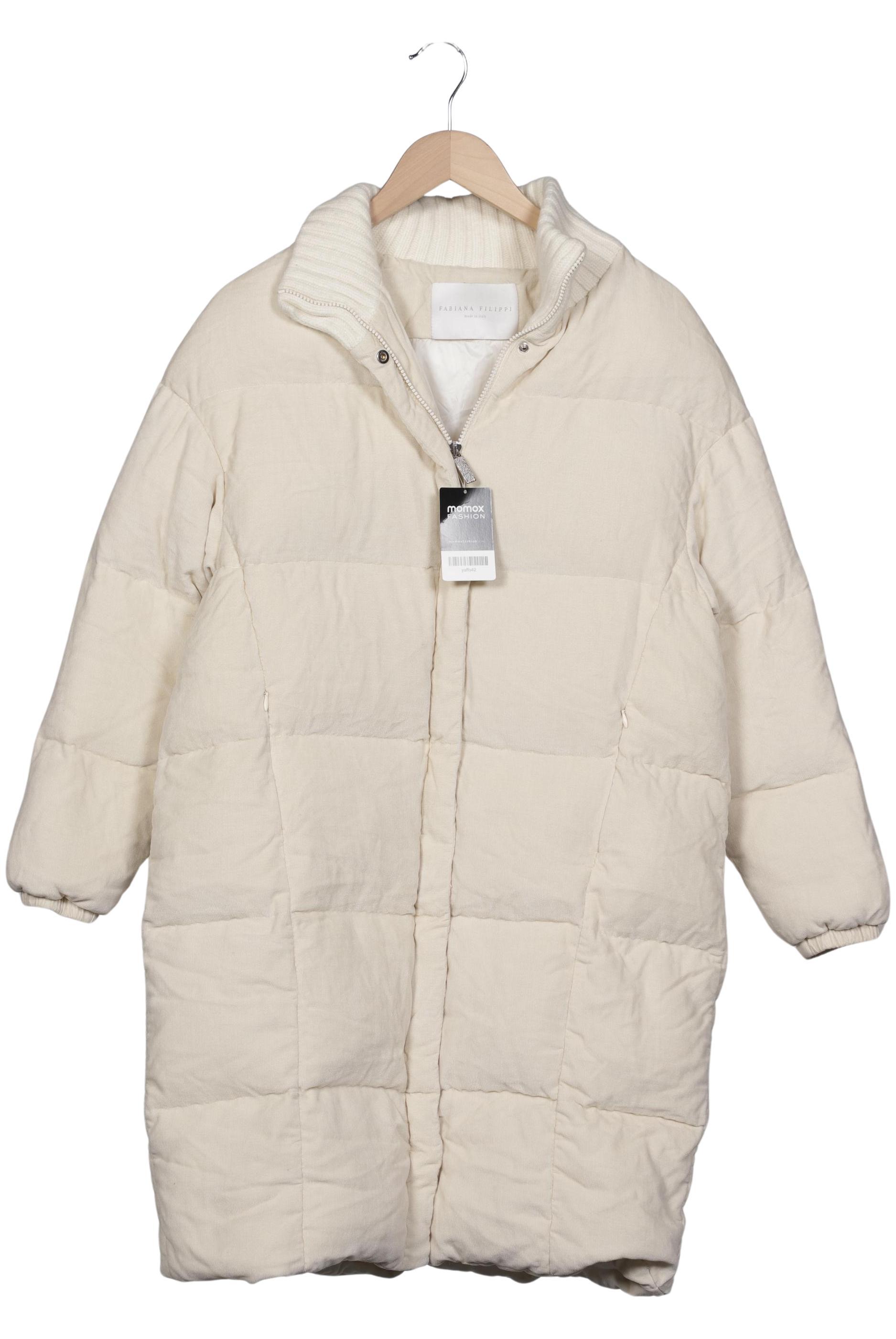 

Fabiana Filippi Damen Mantel, cremeweiß, Gr. 36