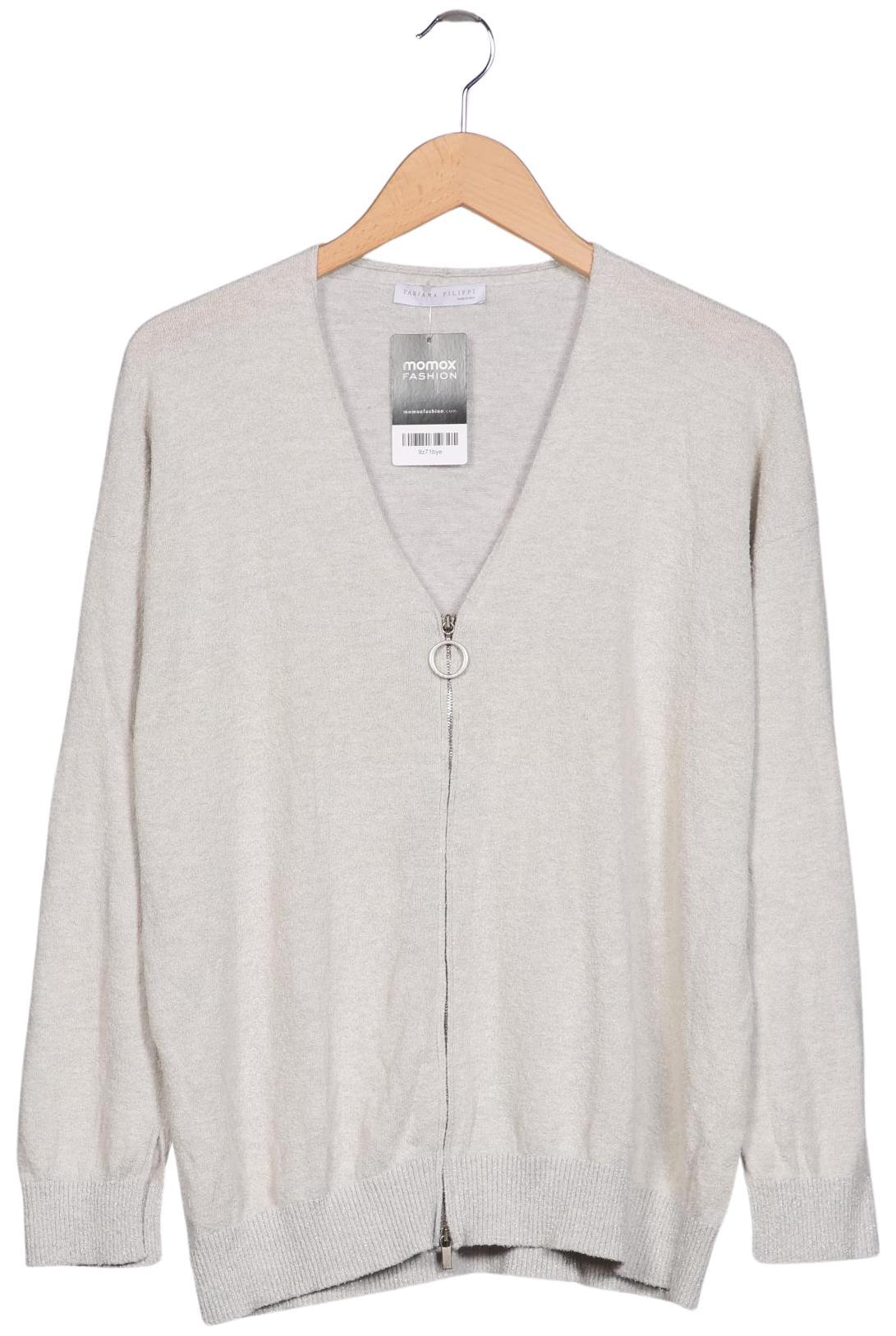 

Fabiana Filippi Damen Strickjacke, grau, Gr. 38