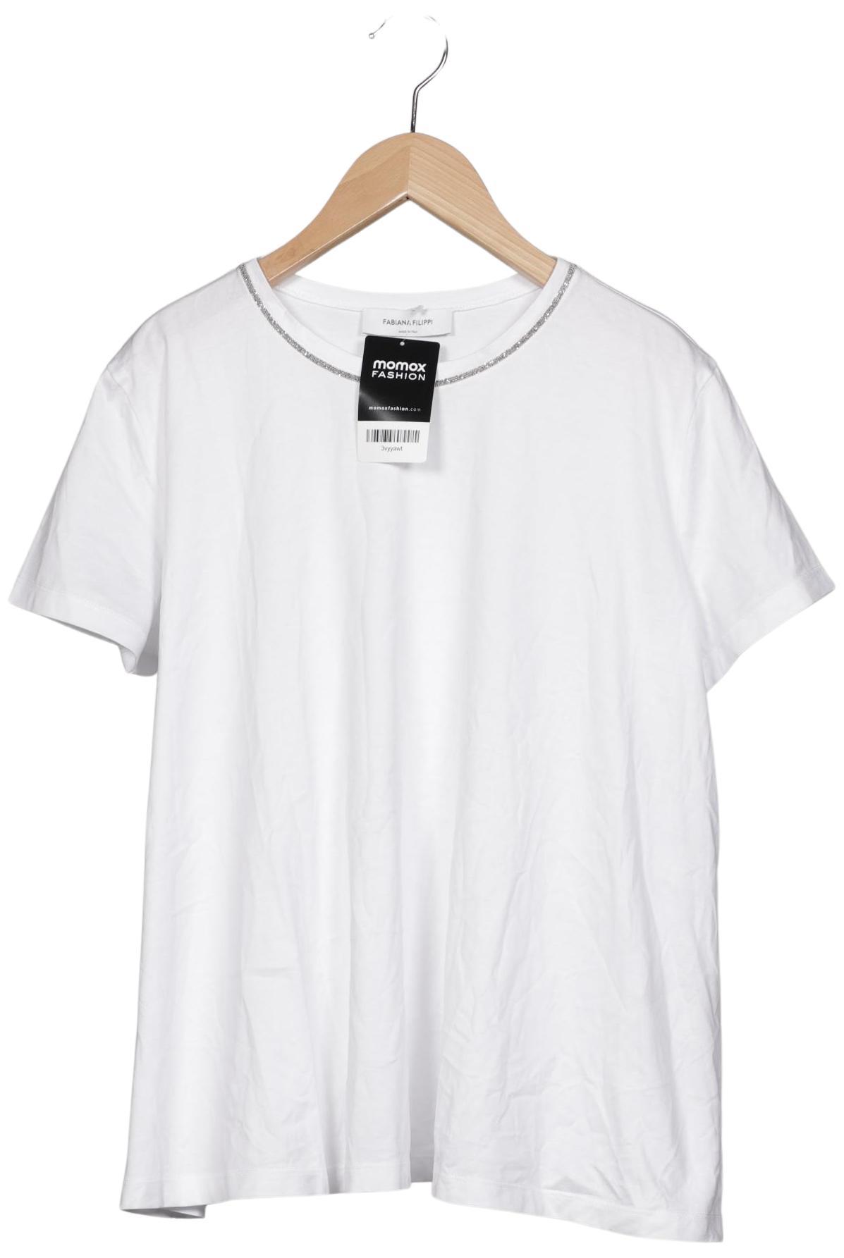

Fabiana Filippi Damen T-Shirt, weiß, Gr. 36