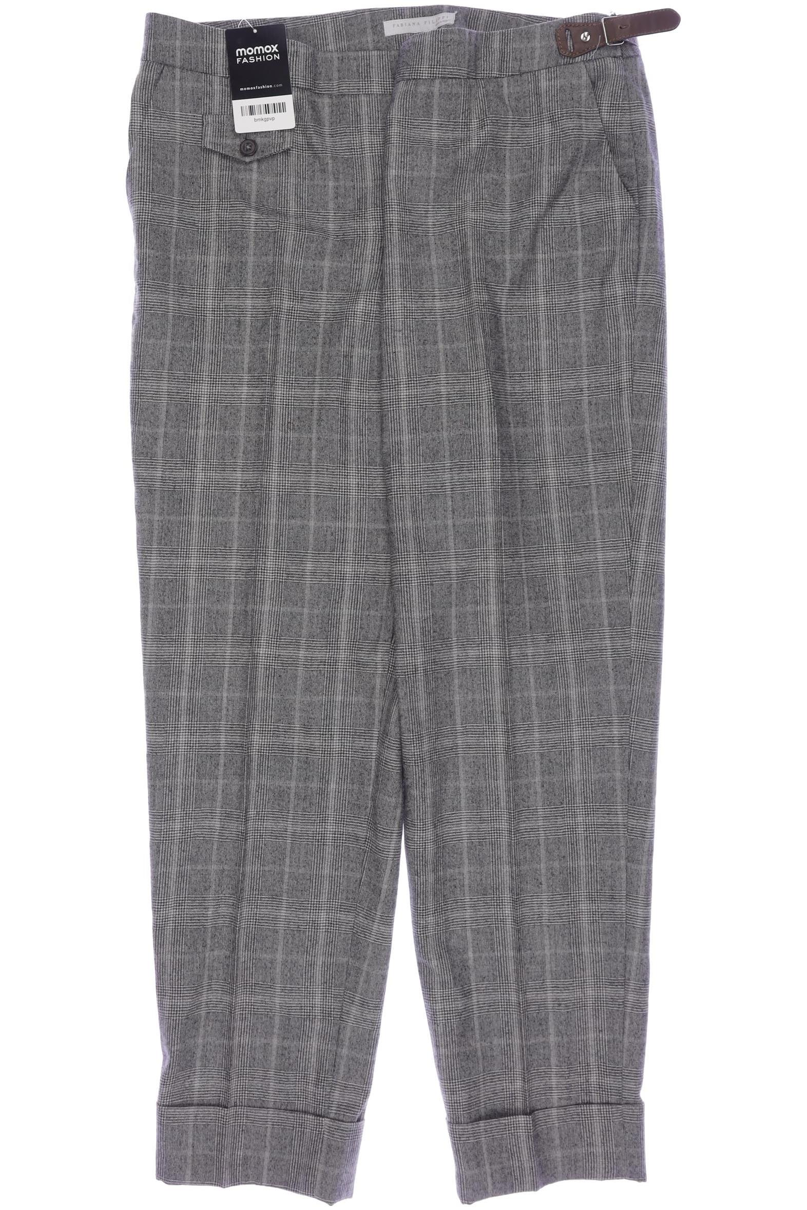 

Fabiana Filippi Damen Stoffhose, grau, Gr. 42