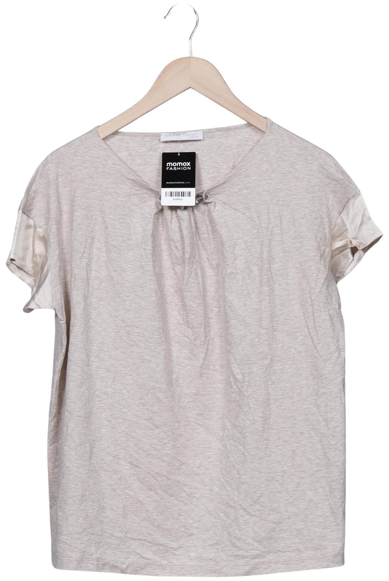 

Fabiana Filippi Damen T-Shirt, beige, Gr. 42
