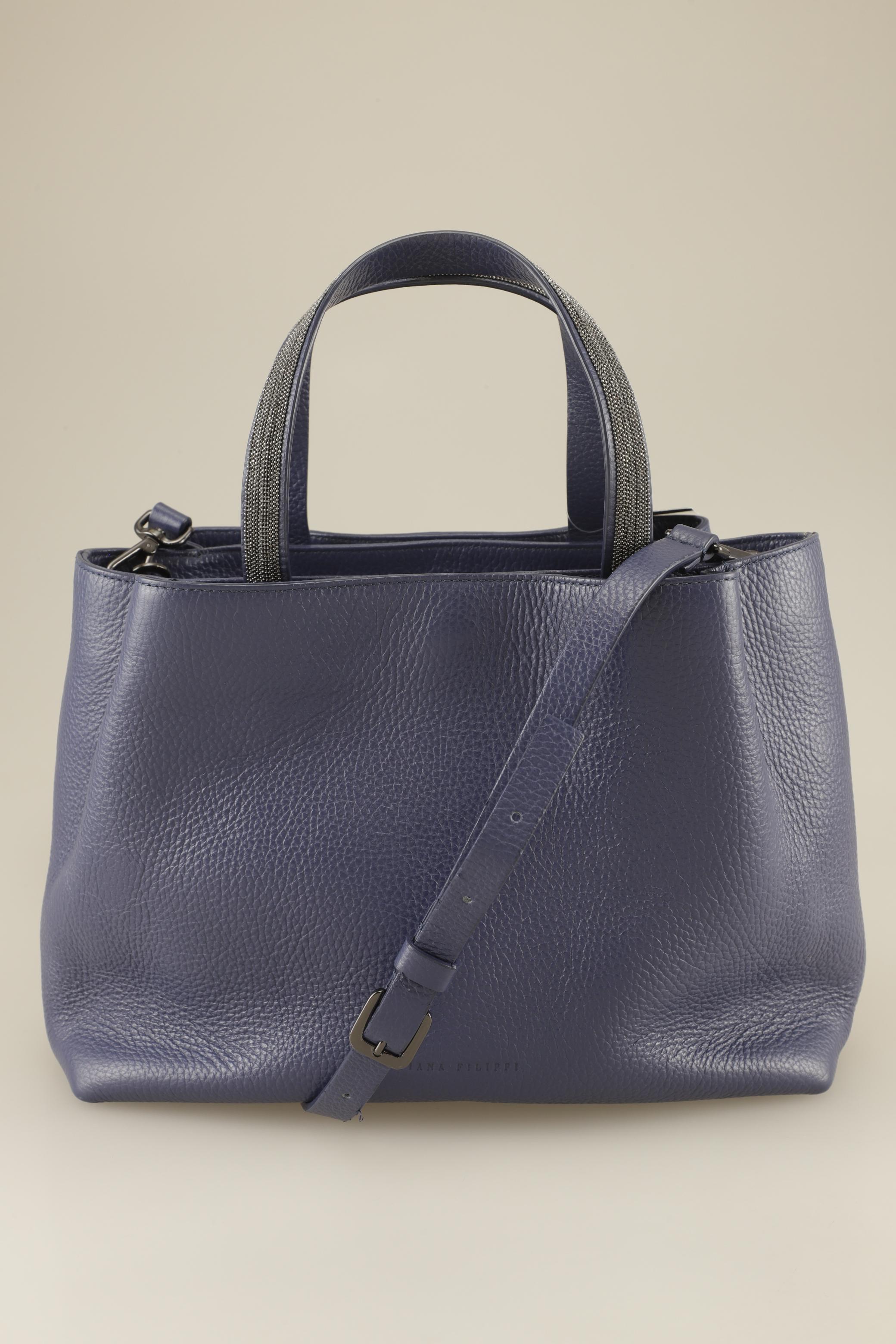 

Fabiana Filippi Damen Handtasche, marineblau, Gr.