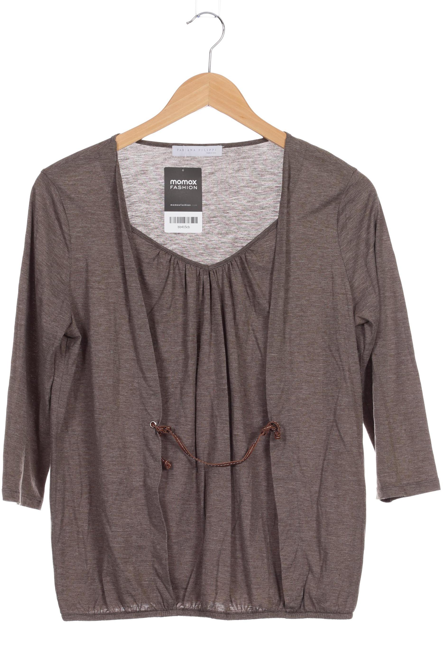 

Fabiana Filippi Damen Langarmshirt, braun, Gr. 38