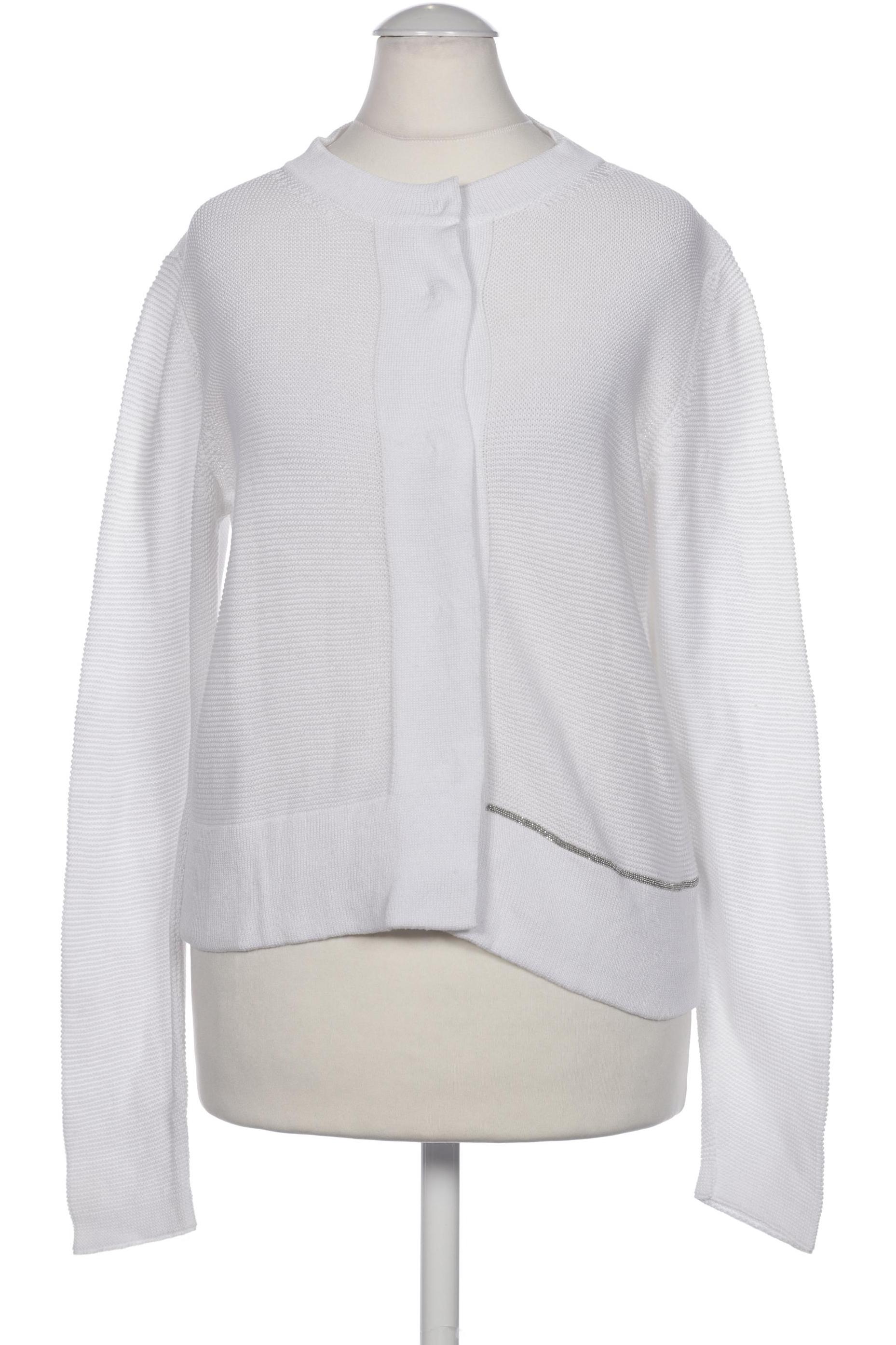 

Fabiana Filippi Damen Strickjacke, weiß, Gr. 36