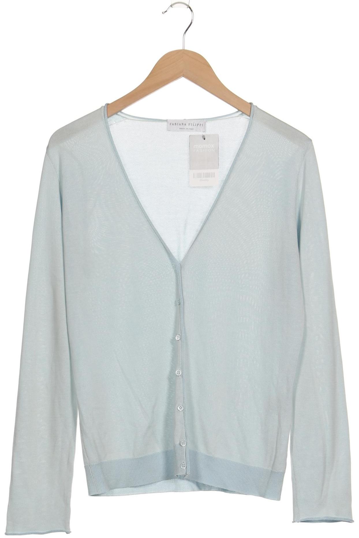 

Fabiana Filippi Damen Strickjacke, hellblau, Gr. 40