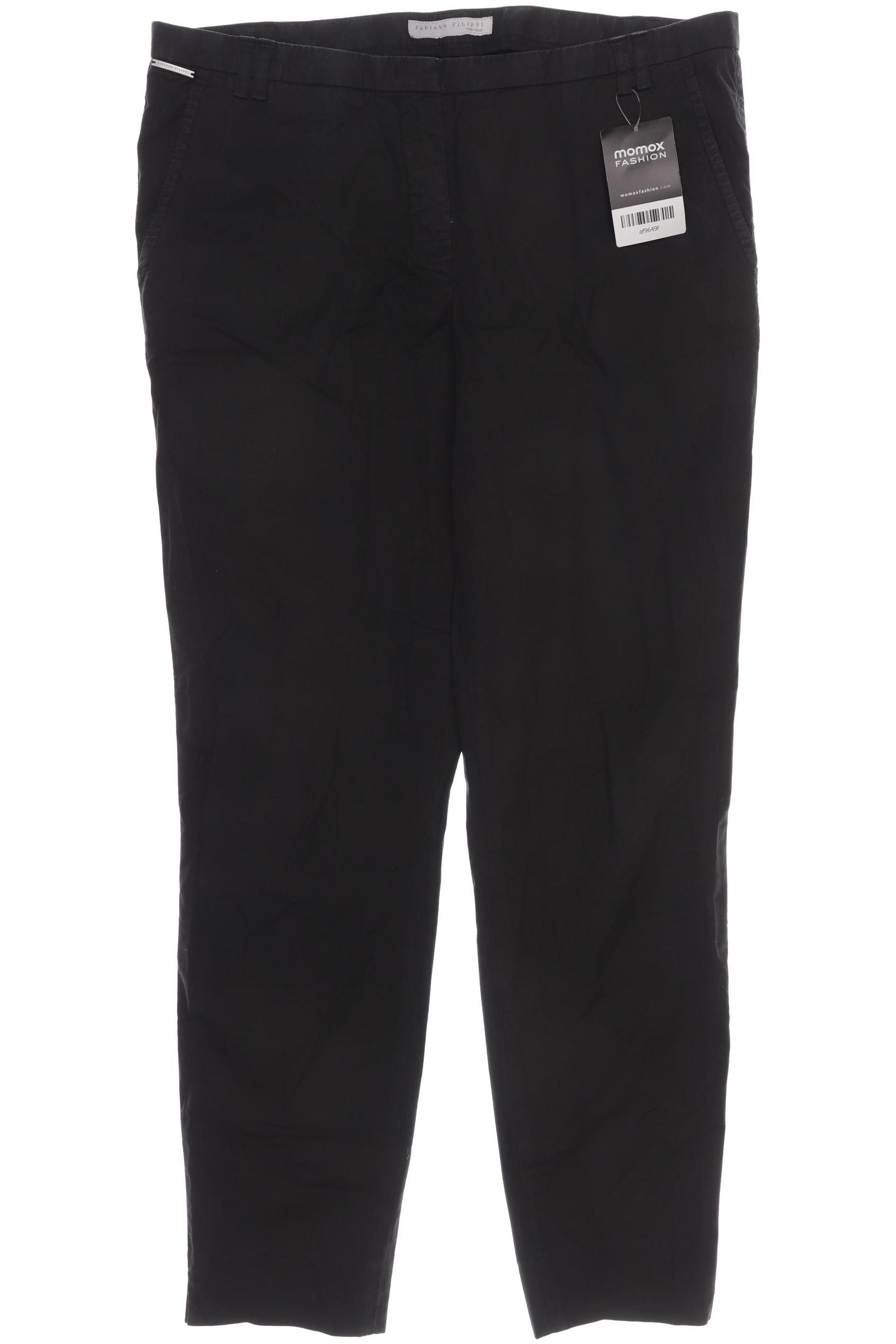

Fabiana Filippi Damen Stoffhose, schwarz, Gr. 38