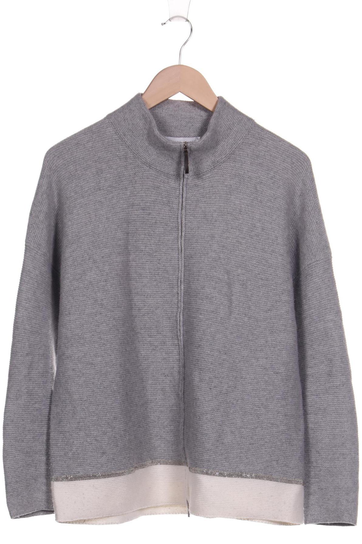 

Fabiana Filippi Damen Strickjacke, grau, Gr. 42