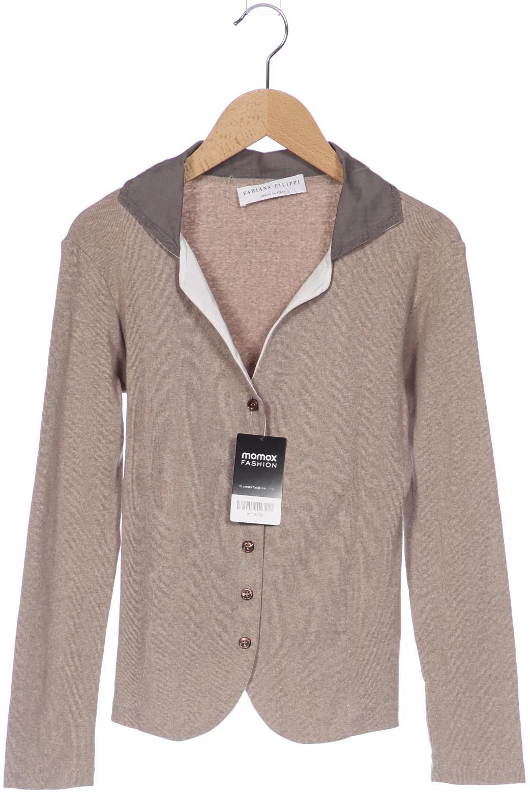 

Fabiana Filippi Damen Strickjacke, braun, Gr. 36