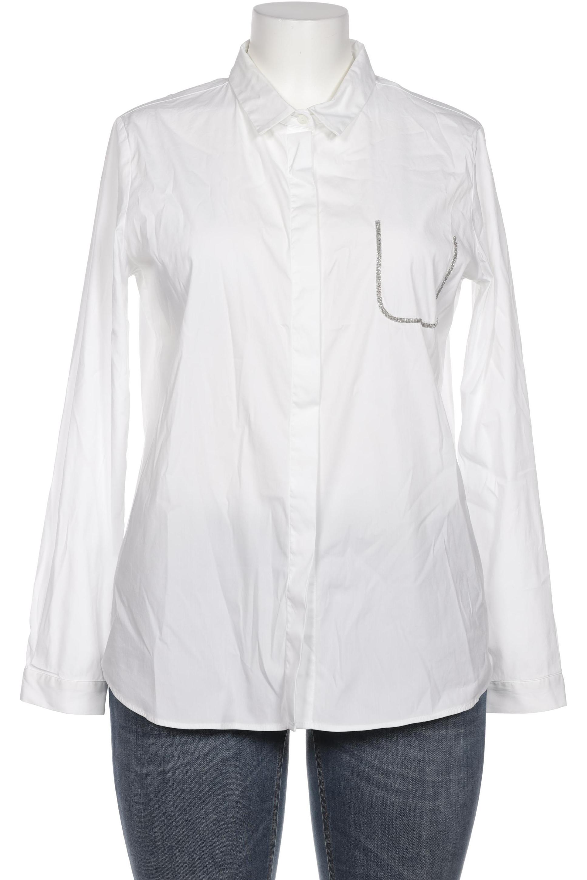 

Fabiana Filippi Damen Bluse, weiß, Gr. 40