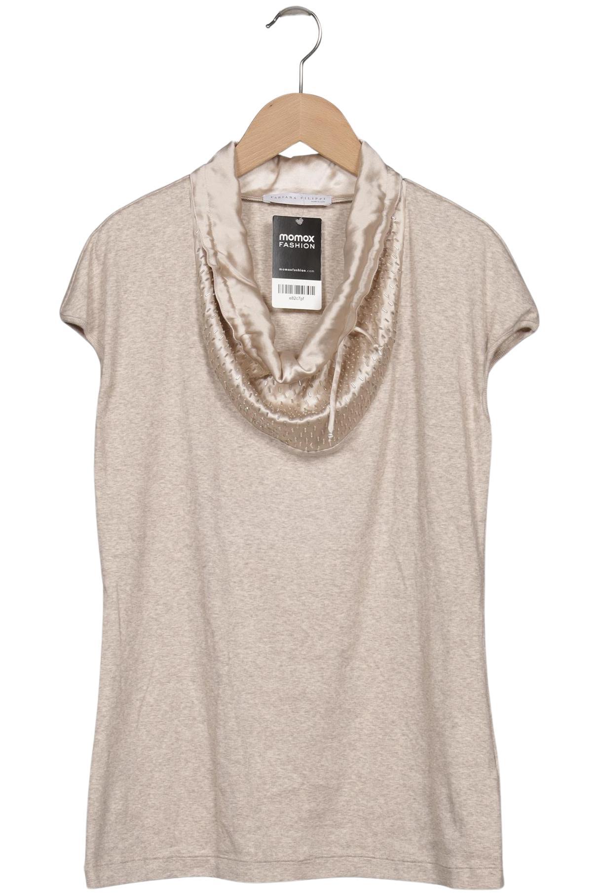

Fabiana Filippi Damen T-Shirt, beige, Gr. 42