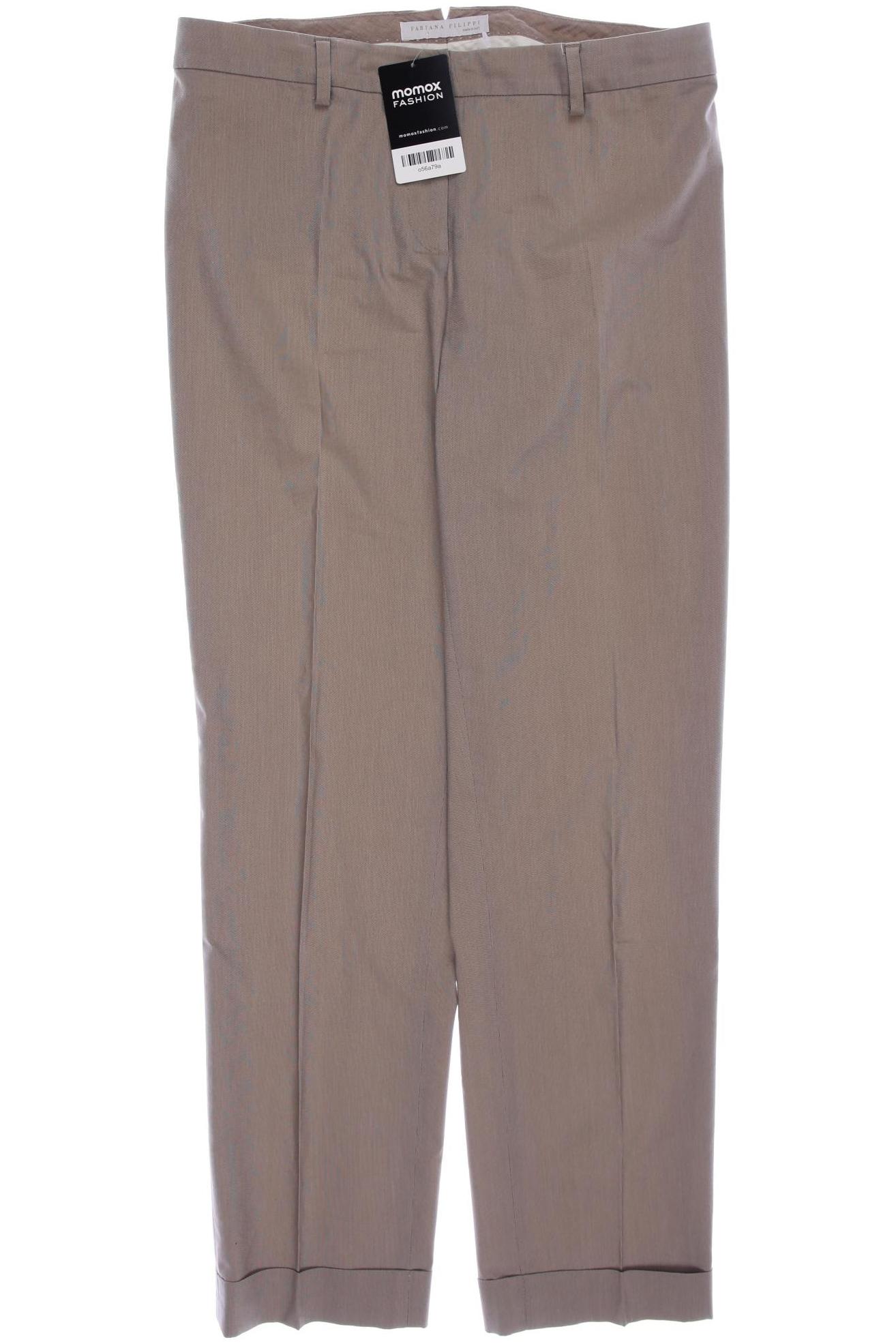 

Fabiana Filippi Damen Stoffhose, beige, Gr. 42