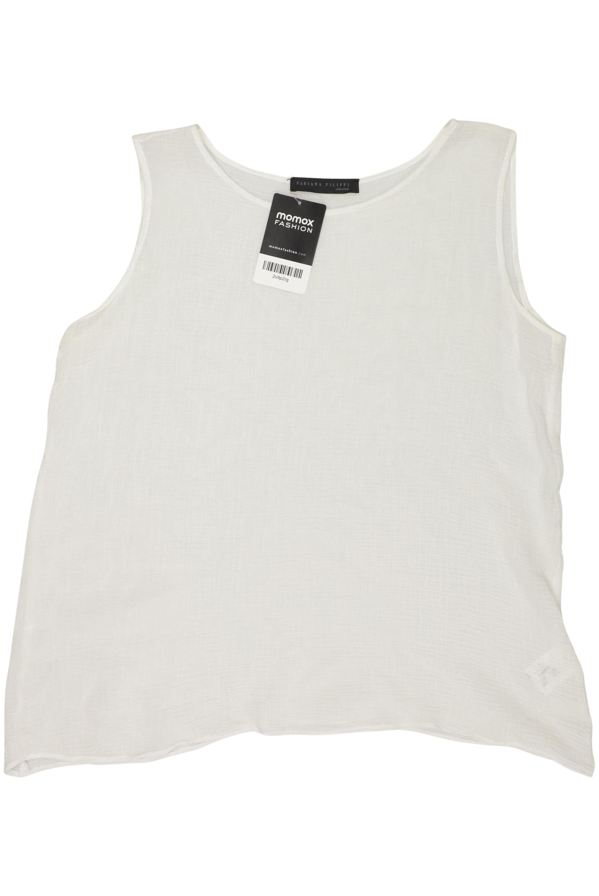 

Fabiana Filippi Damen Top, weiß, Gr. 36