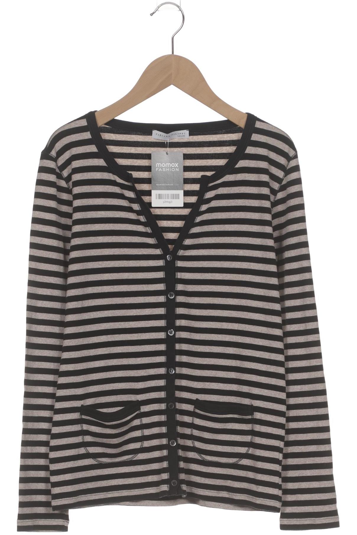 

Fabiana Filippi Damen Strickjacke, schwarz, Gr. 40