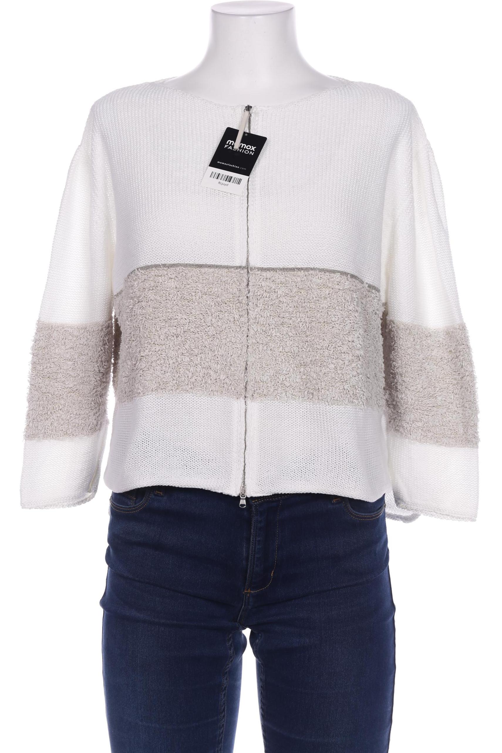 

Fabiana Filippi Damen Strickjacke, weiß, Gr. 38