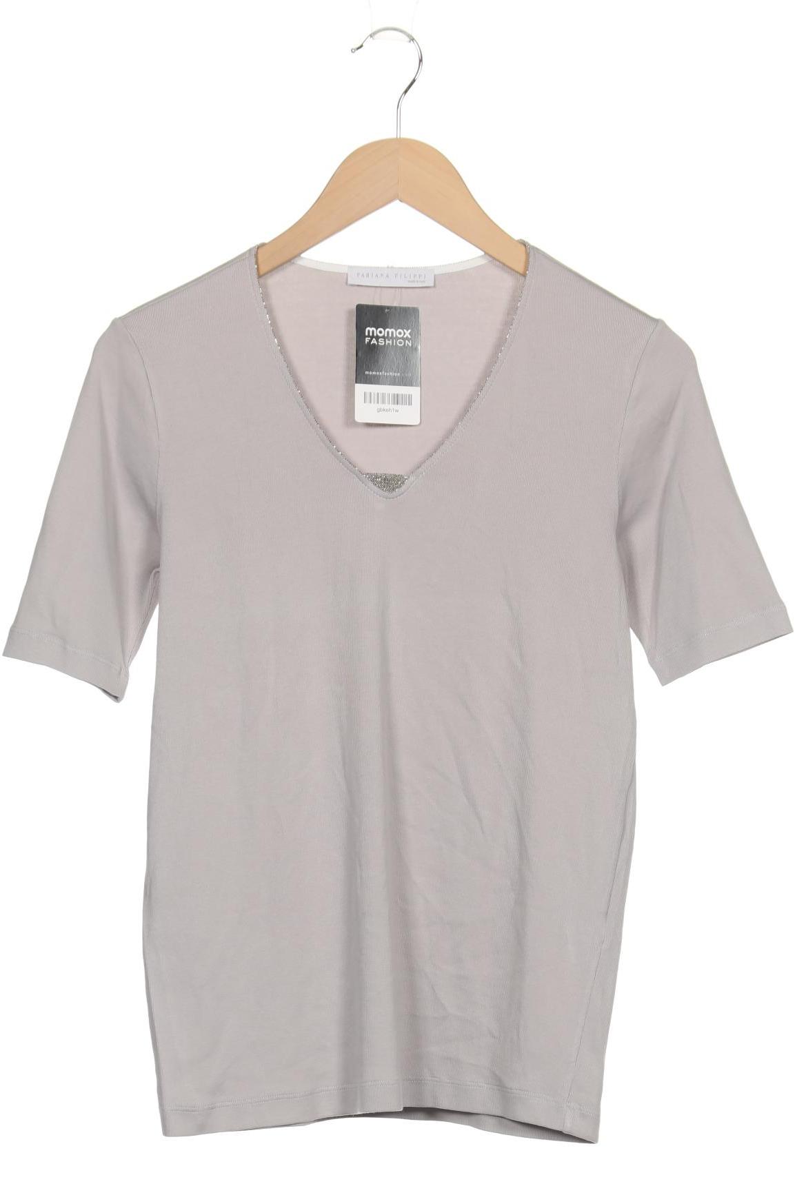 

Fabiana Filippi Damen T-Shirt, grau, Gr. 40