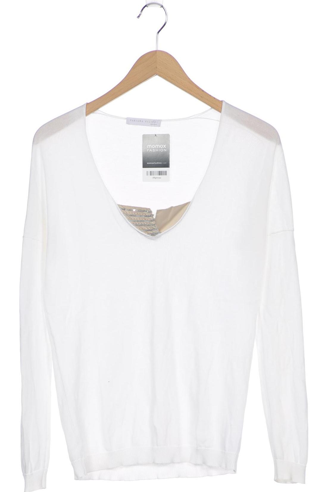 

Fabiana Filippi Damen Langarmshirt, weiß